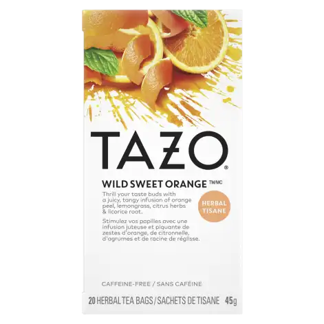 Tazo Tea - Wild Sweet Orange (20 bags) - Pantree Food Service