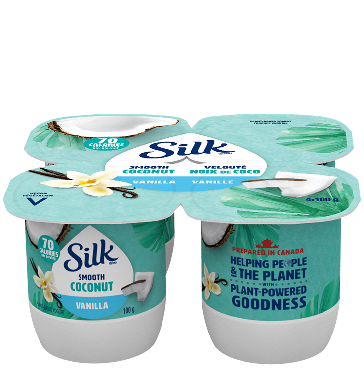 Silk Plant Based Coconut Vanilla Yogurt (24x100g) (jit) - Pantree Food Service