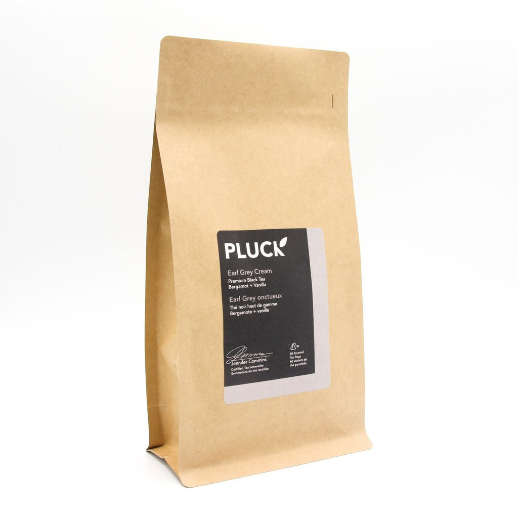 Pluck - LARGE BAG - Earl Grey Cream (60 bags) - Pantree Food Service