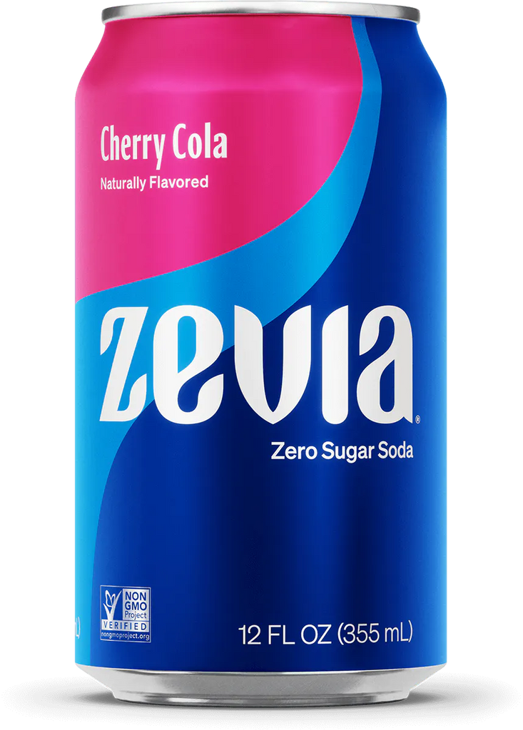 Zevia Soda - Cherry Cola (24-355ml) - Pantree Food Service