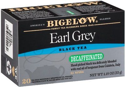 Bigelow - DECAF Earl Grey (20 bags) - Pantree Food Service