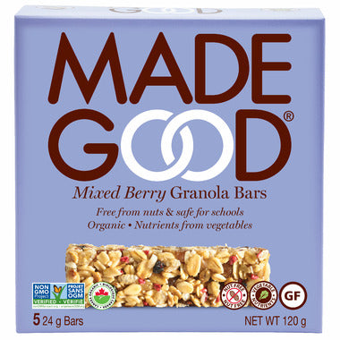 MadeGood - Mixed Berry Granola Bars (5x24g) - Pantree Food Service