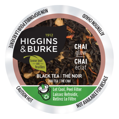 Higgins & Burke -  Keurig - Loose Leaf Tea - Chai Glow (24 pack) - Pantree Food Service