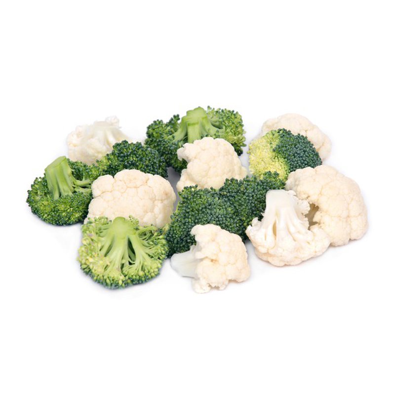 Broccoli/Cauliflower Florets (1lb Pack) (jit) - Pantree Food Service