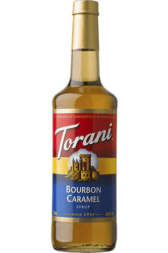 Torani Syrup - Bourbon Caramel (750ml) - Pantree Food Service