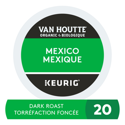 Van Houtte - Keurig - Mexico Fair Trade Organic (20 pack) - Pantree Food Service